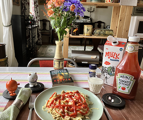Spaghetti o kycklingfärs med Hopptisarna o Korpen