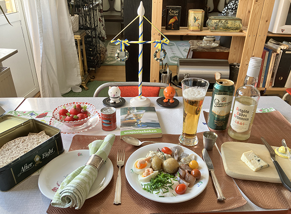 Midsommardagen sillmiddag rester