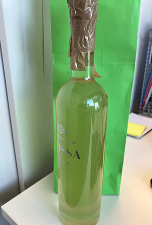 En flaska flädersaft