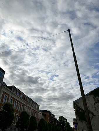 Moln över Main Street Moln över Main Street