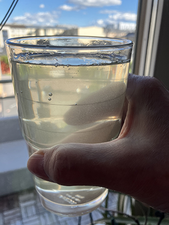 Flädersaft av UBK i glas