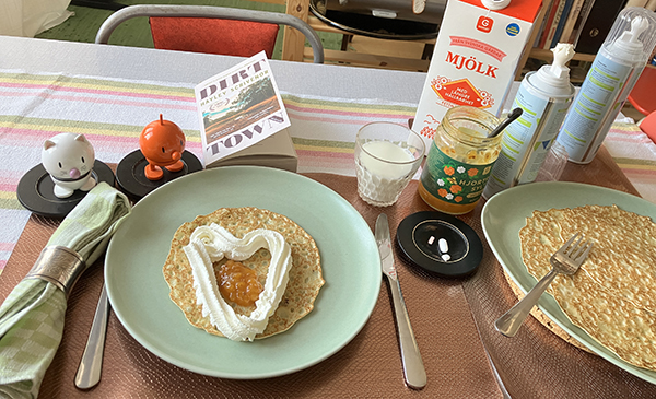 Pannkaksmiddag med Hopptisarna och Dirt Town