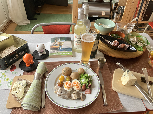 Sill och potatis med tillbehör nationaldagen 2025