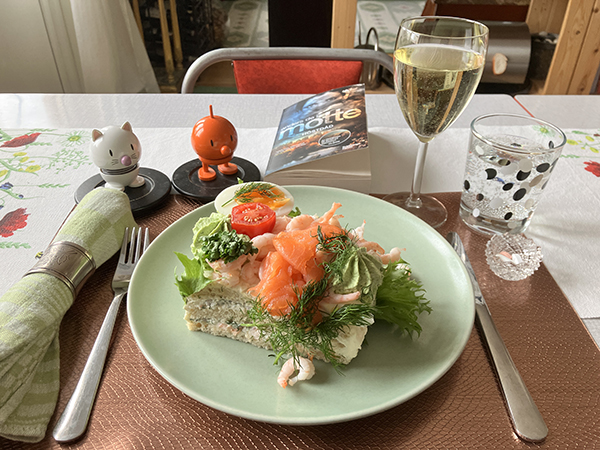 Smörgåstårtbit o riesling med Hopptisarna och Höstdåd