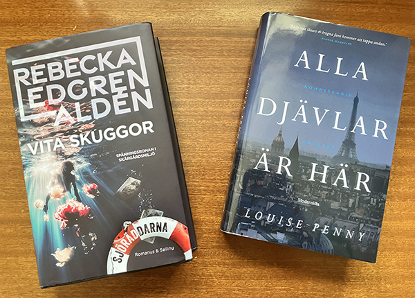 Böckerna Vita skuggor och Alla djävlar är här