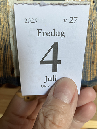 Den 4 juli 2025 Ulrikadagen Den 4 juli 2025 Ulrikadagen
