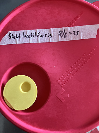 Matlåda med lax och ris