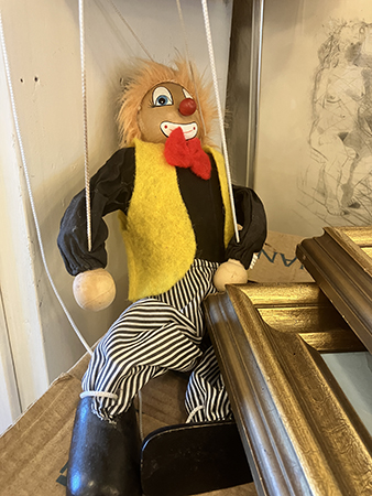 Clowndocka och tavla med tuttlisa Ulva diversehandel 17 juli 2025