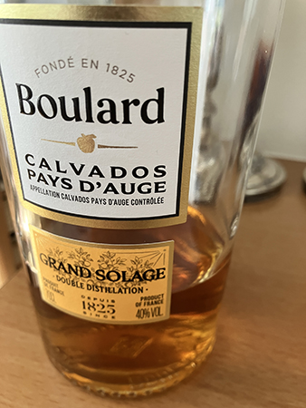 Lite kvar i flaskan Boulard Calvados