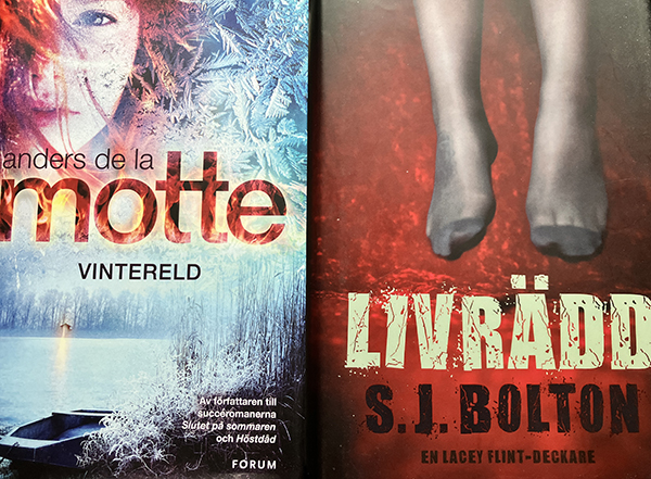 Böckerna Vintereld och Livrädd