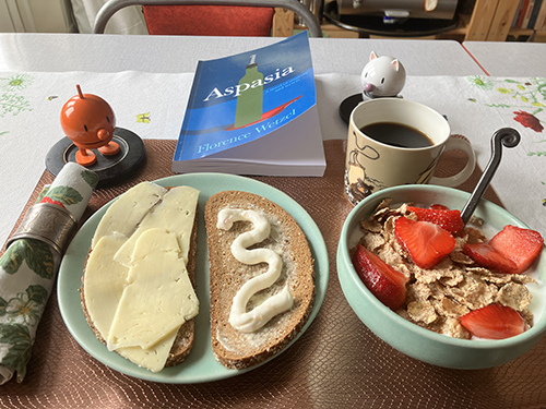 Frukost med Hopptisarna och Aspasia