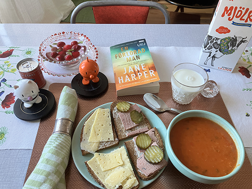 Gazpacho mackor rädisor Hopptisarna och En förlorad man