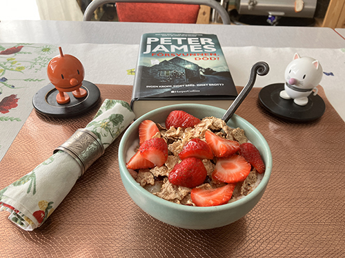 Lunchfil med flingor o jordgubbar Hopptisarna o Försvunnen död