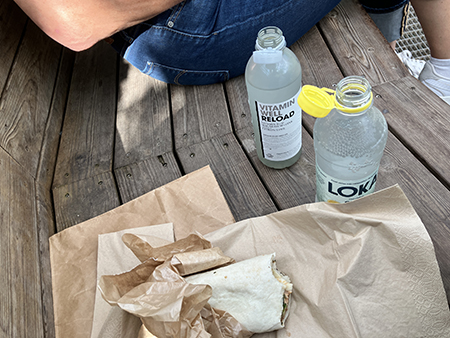 Tonfiskwrap med R i Tropiska växthuset