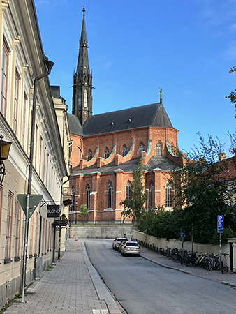 Domkyrkan fr Trädgårdsgatan Domkyrkan fr Trädgårdsgatan