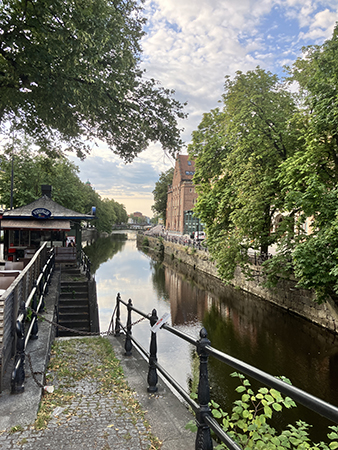 Fyrisån från Nybron Fyrisån från Nybron
