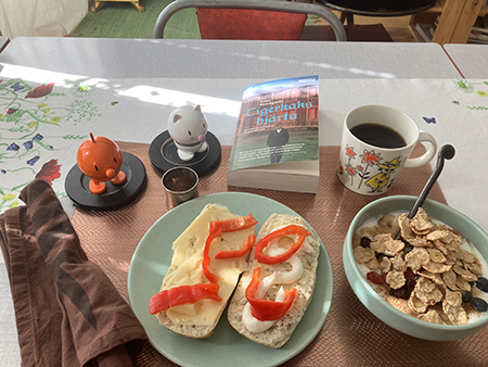 Lördagsfrukost med Hopptisarna och Tigerkakshjärta