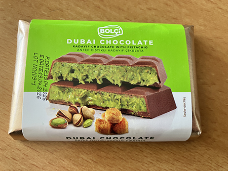 Choklad från Dubai