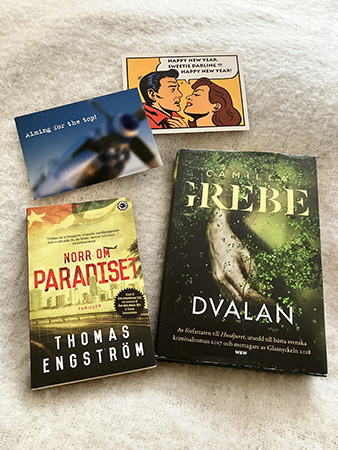 Emmausköp två vykort böckerna Norr om paradiset o Dvalan