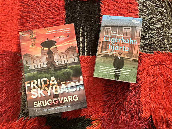 Böckerna Skuggvarg och Tigerkakshjärta