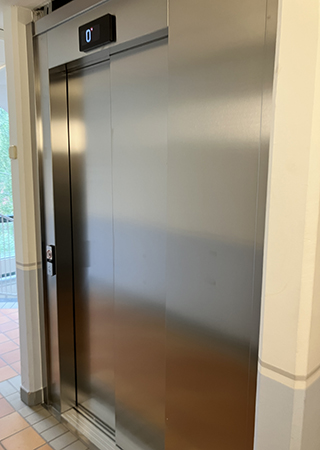 Hissen börjar bli färdig