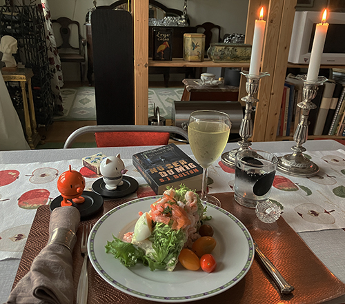 Smörgåstårta riesling Hopptisarna och Nu ser du mig tända ljus