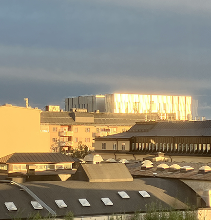 UKK i augustikvällssol