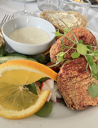 Oätlig vegetarisk lunch