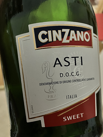 Cinzano Asti sweet