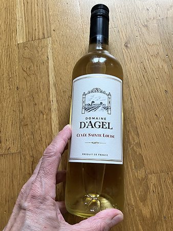 Domaine d'Agel cuvée Sainte Louise blanc 2023 Domaine d'Agel cuvée Sainte Louise blanc 2023