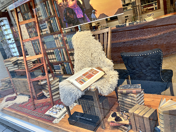 Ett litterärt skyltfönster i Uppsala