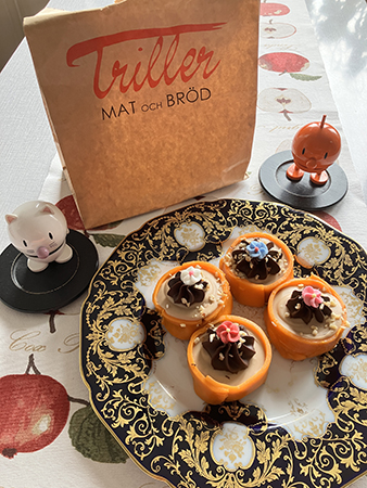 Fyra Noisette Trillerpåse och Hopptisarna