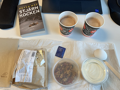 Skrivbordslunch på jobbet med Stjärnkocken