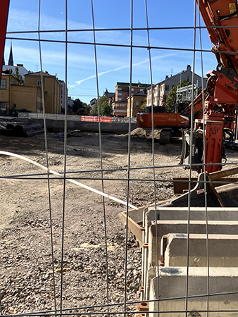 Vid järnvägsövergången St Olof 26 sep 2025