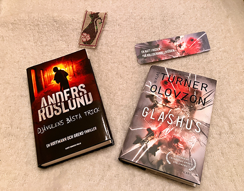 Böckerna Djävulens bästa trick och Glashus