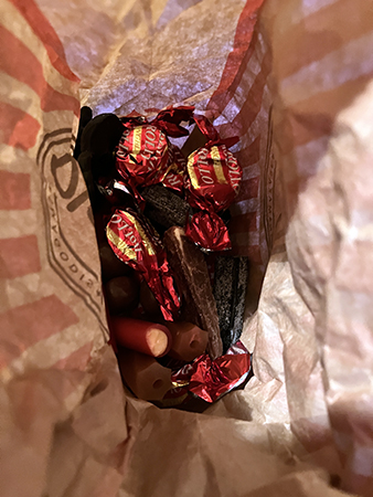 Lördagsgodis i påse