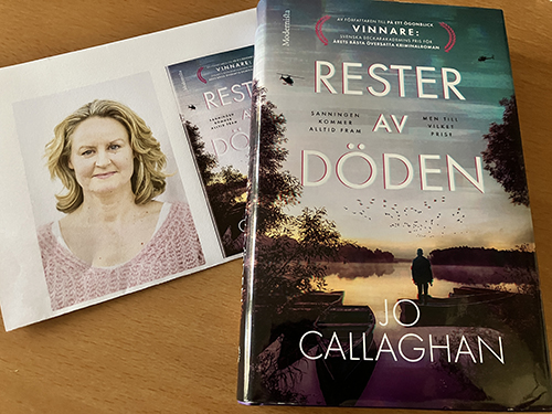 Jo Callaghans bok Rester av döden för recension