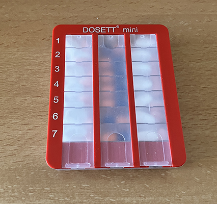 Veckans medicin i dosetten