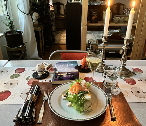 Smörgåstårta o ett halvt glas vin Hopptisarna o Rester av döden