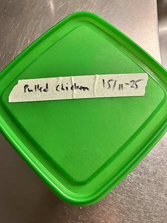 Matlåda med pulled chicken