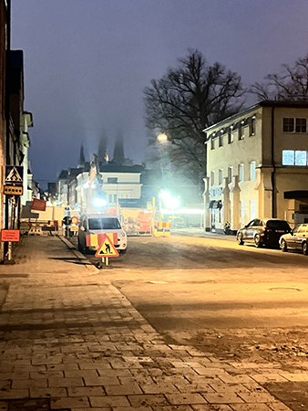 Tunnelbygget vid St Per 26 nov 2025