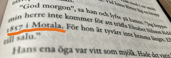 Citat om Elisabet Nilsson född i Motala i Ynglingamorden