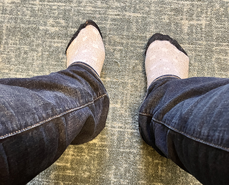 I väntrummet med onda fötter