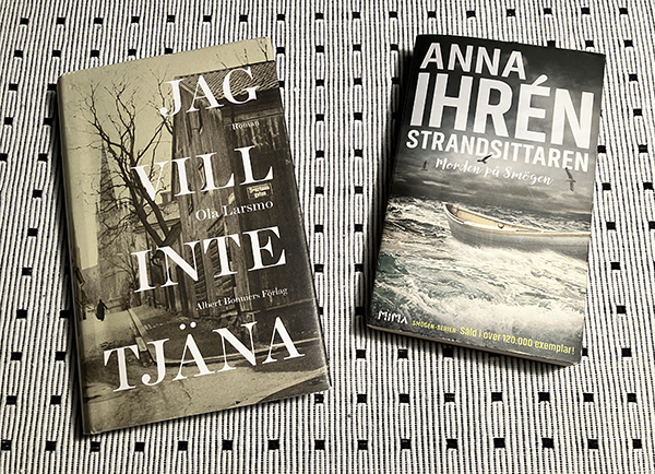 Böckerna Jag vill inte tjäna och Strandsittaren