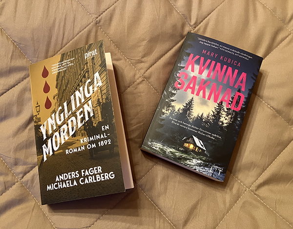 Böckerna Ynglingamorden och kvinna saknad