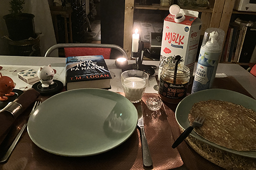 Pannkakor med Hopptisarna o Lita inte på någon