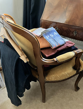 Strukna jeans handdukar tischor o tröjor