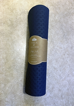 Yogamatta blå