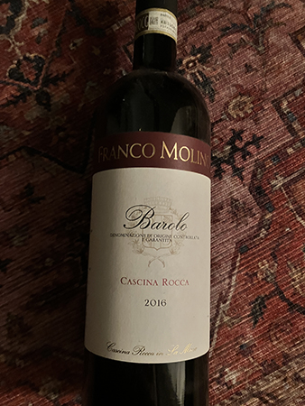 Barolo Cascina Rocca 2016