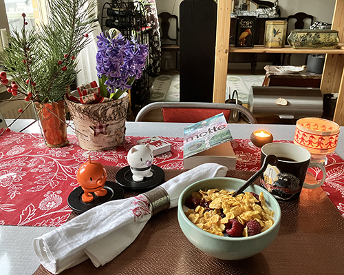 Fil flingor o bär med Hopptisarna hyacint o Vårfoffer